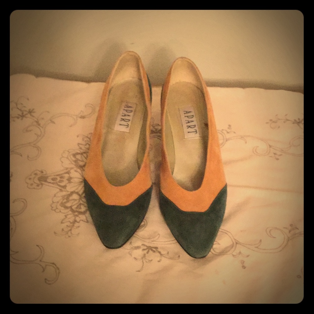Suede shoes